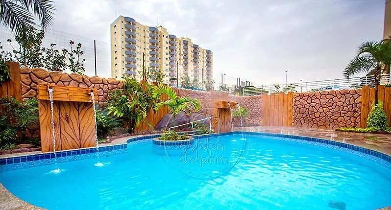 Golden Dolphin Grand Hotel - Apto 5 Pessoas Caldas Novas